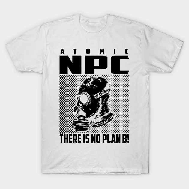 ATOMIC NPC 06 T-Shirt by 2 souls